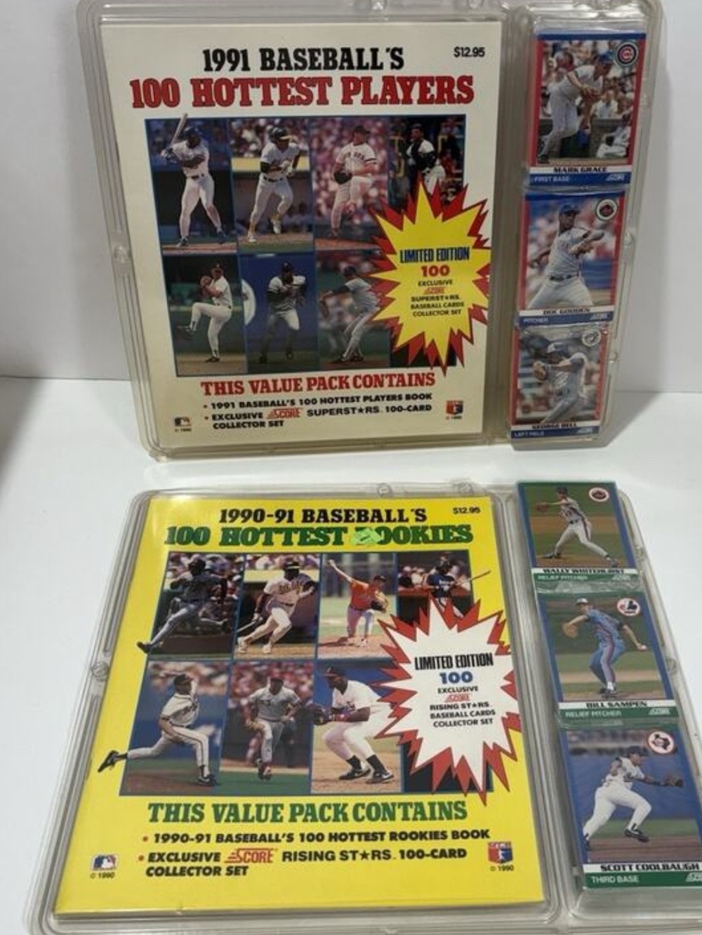 TWO FOR ONE PRICE! 100 Hottest Players & Rookies Collector Packs  FACTORY SEALED